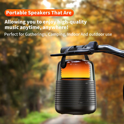 Outdoor Bluetooth Speaker with HIFI Bass Sound