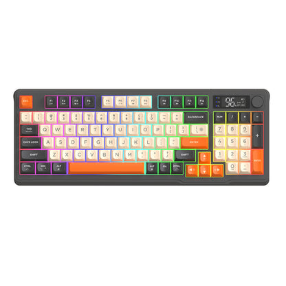 Rainbow LED Backlit Mechanical Gaming Keyboard