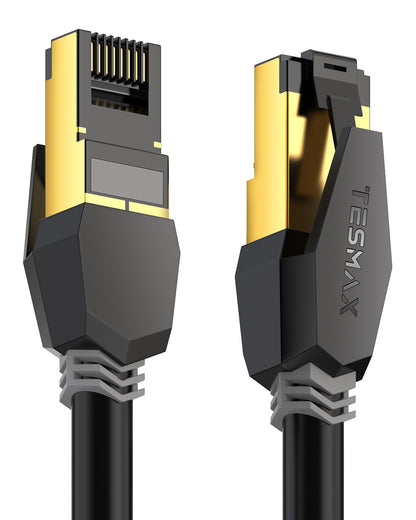 Cat 8 Ethernet Cable 26AWG 40Gbps 2000Mhz Fluke Test Passed