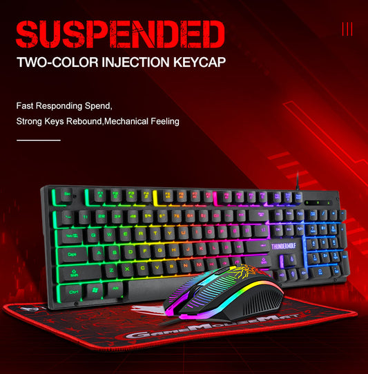 RGB Backlit Keyboard and Mouse Combo